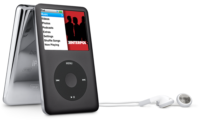 iPod classic.